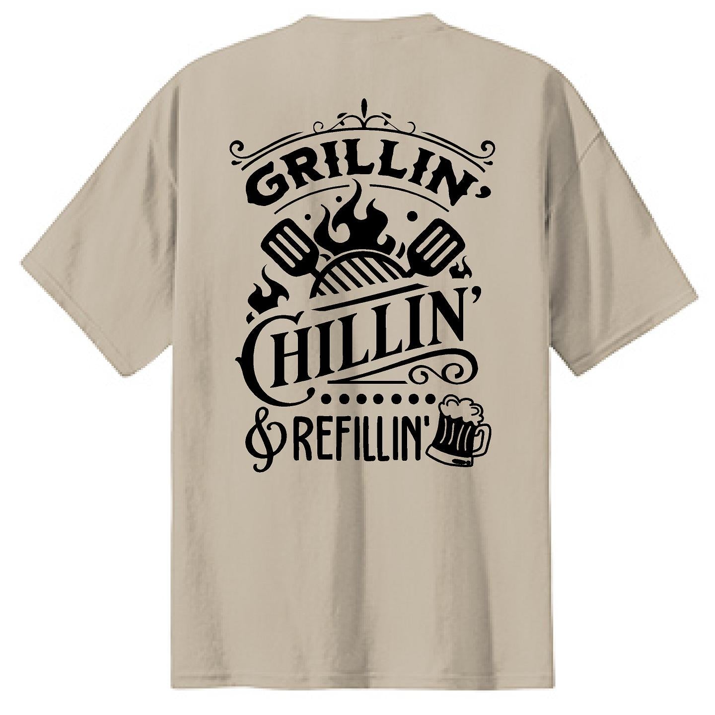 Grillin, Chillin & Refillin - NTBA Shirt