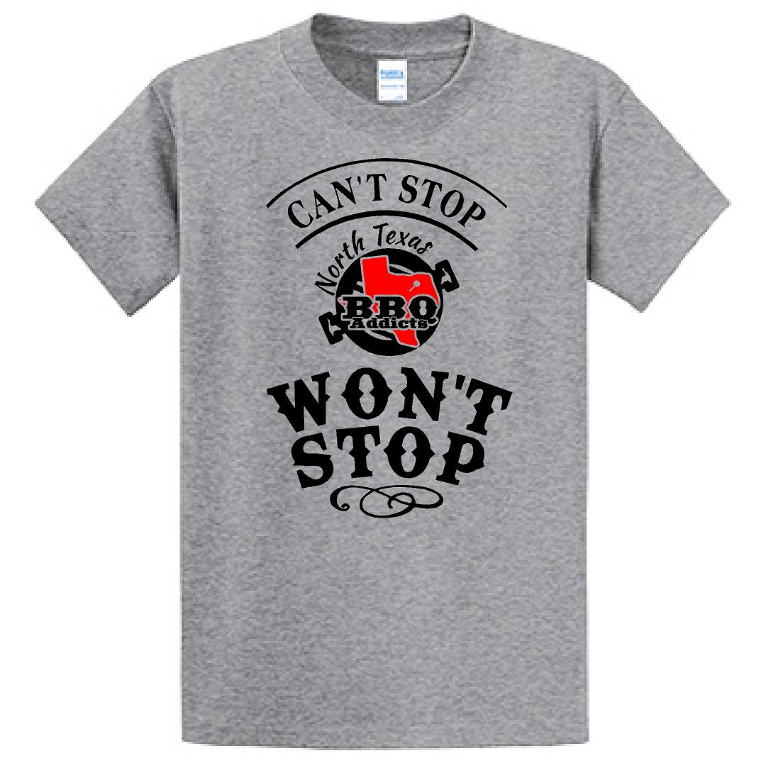 Can't Stop Won't Stop - NTBA Shirt