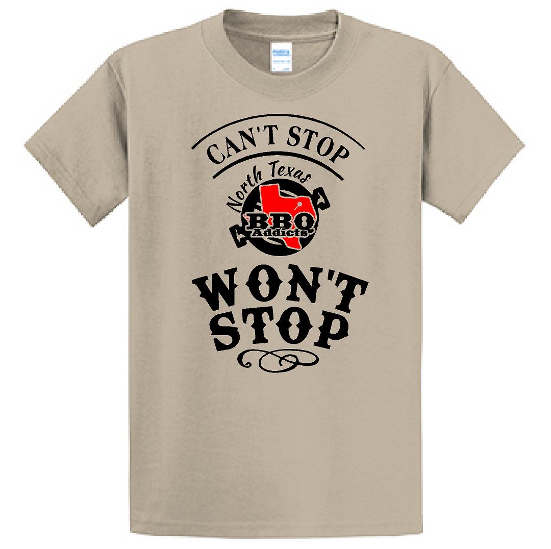 Can't Stop Won't Stop - NTBA Shirt