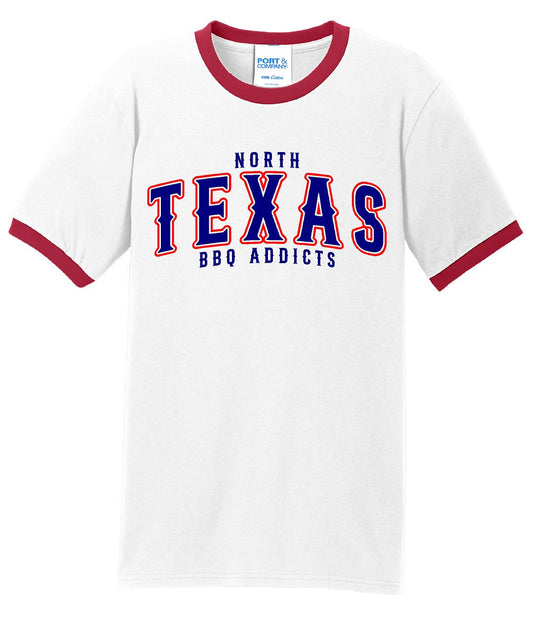 North Texas BBQ Addicts Baseball Style - NTBA Shirt