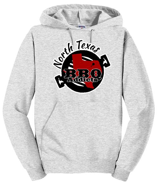 North Texas BBQ Addicts Big Logo Hoodie