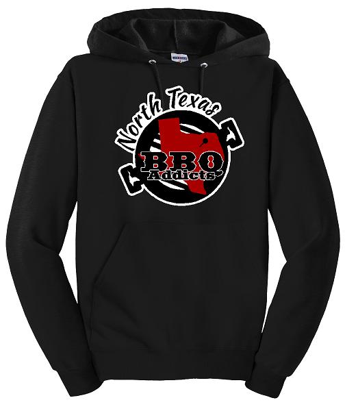 North Texas BBQ Addicts Big Logo Hoodie