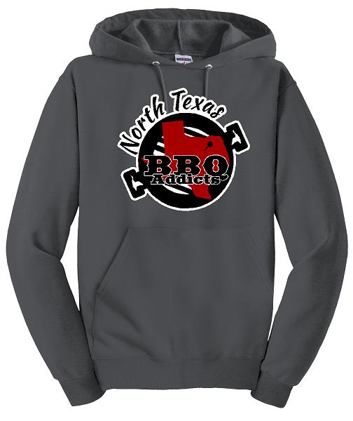 North Texas BBQ Addicts Big Logo Hoodie