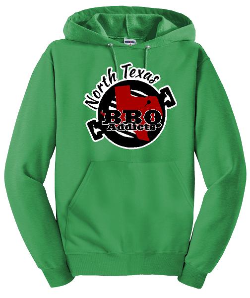 North Texas BBQ Addicts Big Logo Hoodie