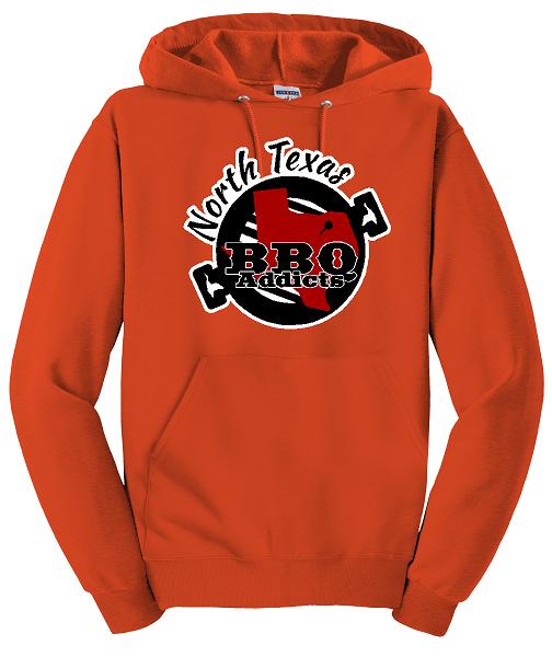 North Texas BBQ Addicts Big Logo Hoodie