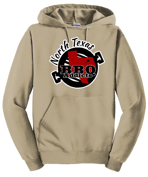 North Texas BBQ Addicts Big Logo Hoodie