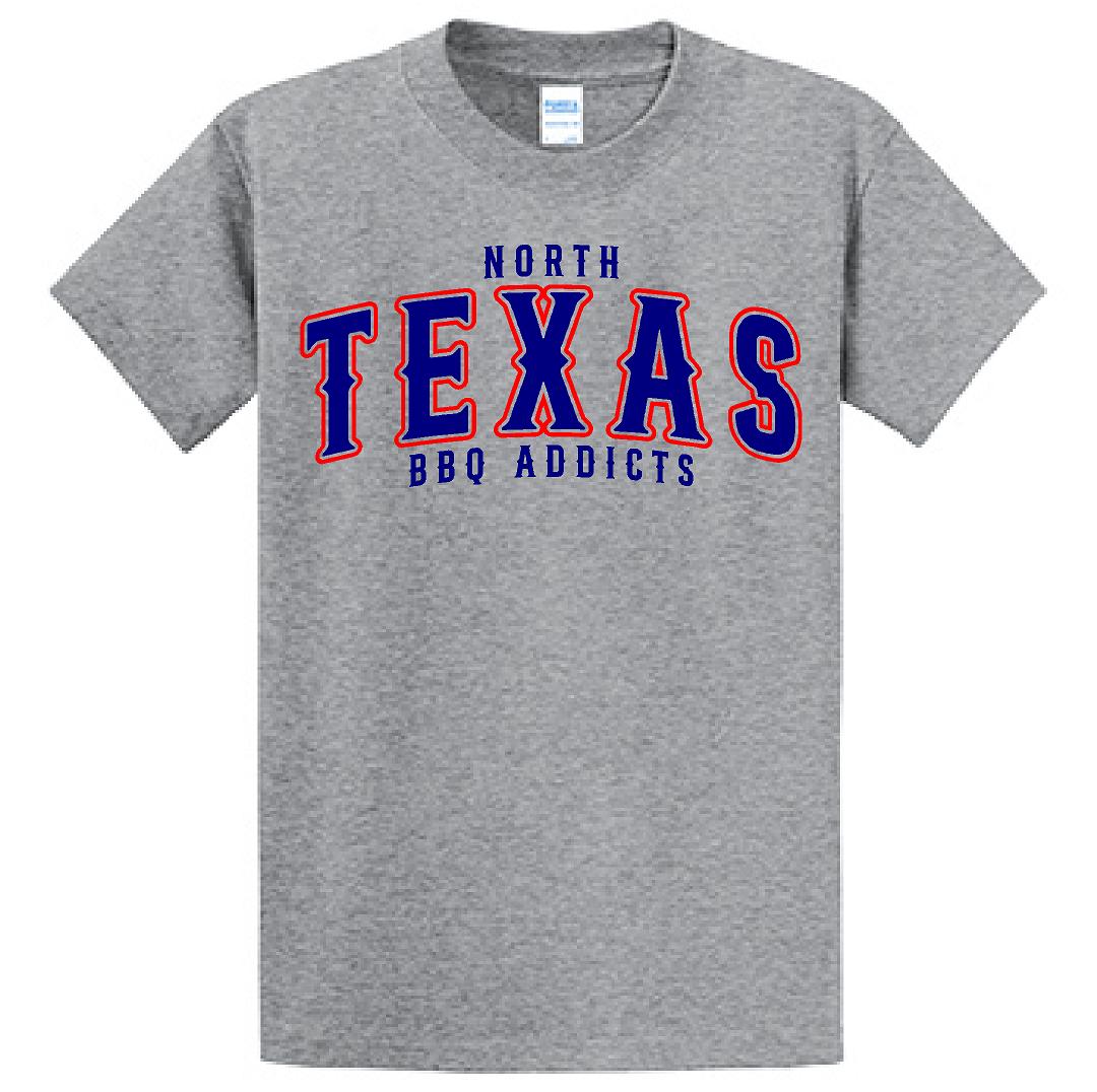 North Texas BBQ Addicts Baseball Style - NTBA Shirt