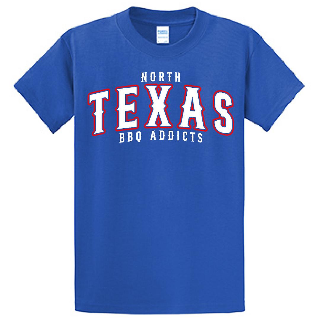 North Texas BBQ Addicts Baseball Style - NTBA Shirt