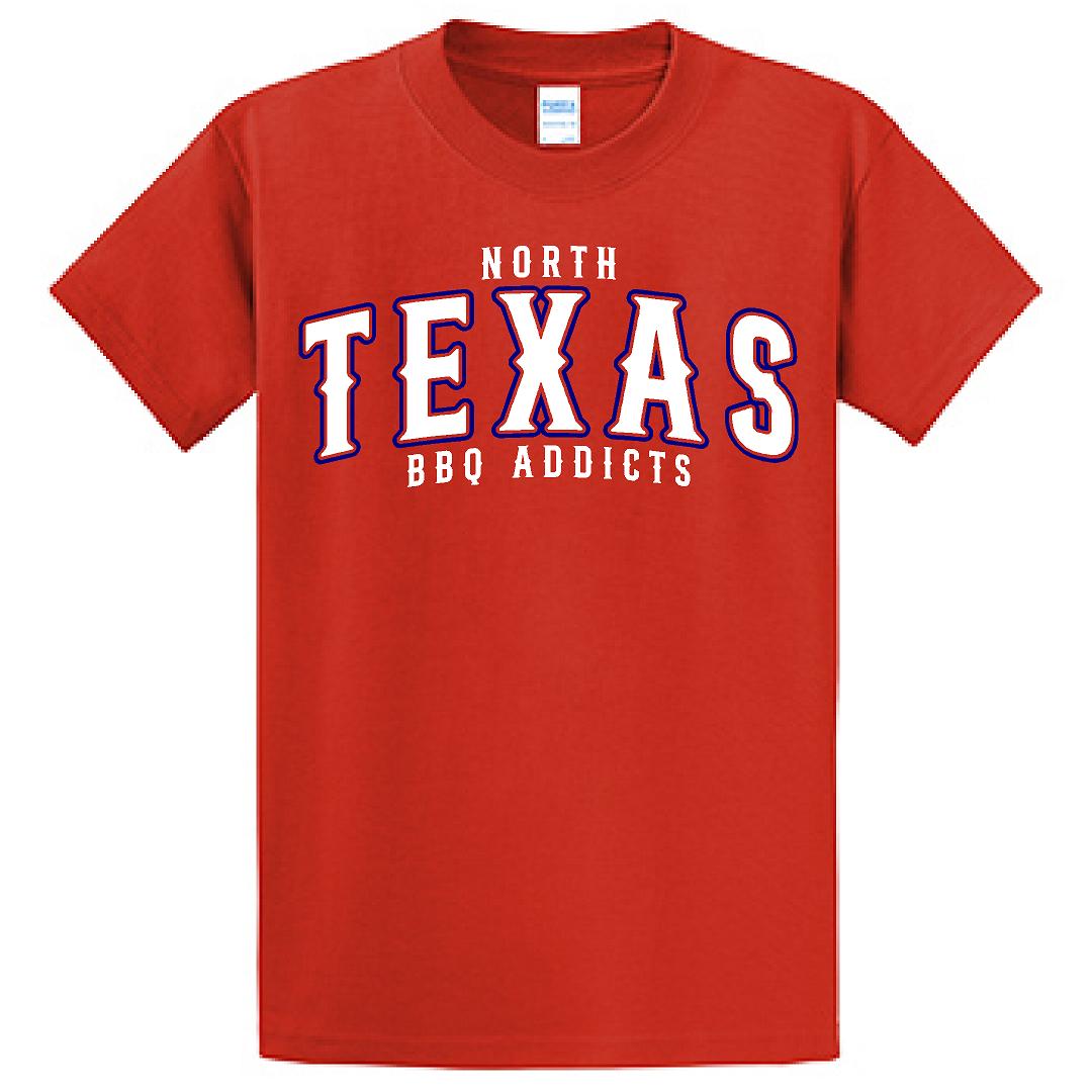 North Texas BBQ Addicts Baseball Style - NTBA Shirt