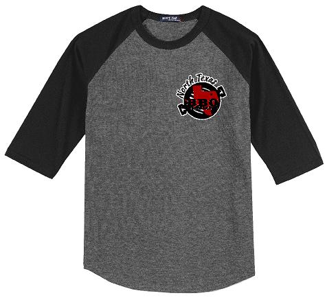 3/4 Sleeve Baseball Tee - NTBA Shirt